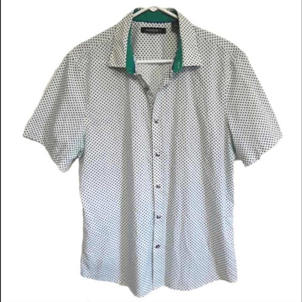 Axist Button Up Shirt Mens Large - Picture 2 of 12